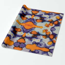 Azure Pumpkin ラッピングペーパー