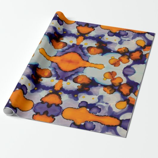 Azure Pumpkin ラッピングペーパー (アンロールド)
