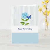 Azure Rose Mothers Day Card カード (黄色い花)