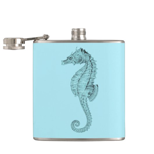 Azure Seahorse フラスク (オープン)