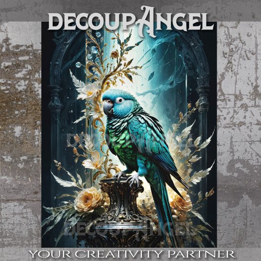 Azure Splendor – デコページ – 薄葉紙