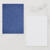 Azure Stone Business Card 名刺 (正面/裏面)