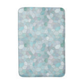 Azure Verdigris Mosaic バスマット (正面縦)