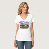 Azure Window In Gozo Island Water Color Tシャツ (正面フル)