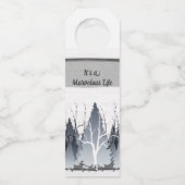 Azure Winter Marvels ボトルネックタグ (正面)