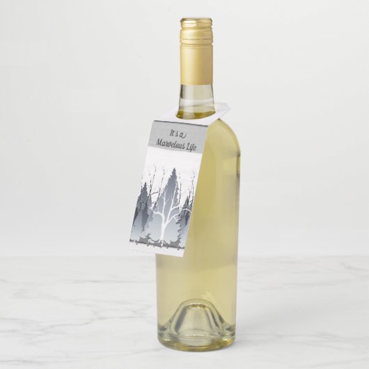 Azure Winter Marvels ボトルネックタグ (アングル)