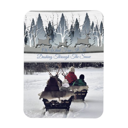 Azure Winter Marvels マグネット (縦)