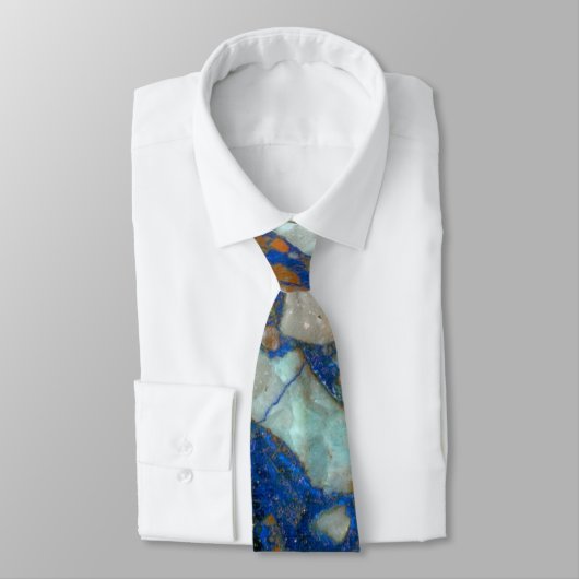 Azurite Breccia Tie ネクタイ (タイ)