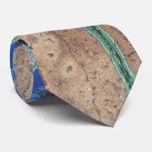 Azurite Malachite Tie ネクタイ (ロール)