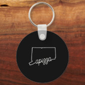 Azza New Haven Zza Award Winning Tomato E Connecti キーホルダー (正面)