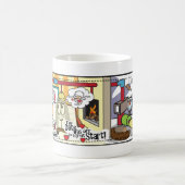 BおよびBookMarkSallyは"日付消えていました… " コーヒーマグカップ (中央)