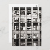 BおよびWでの反射 ポストカード (正面/裏面)