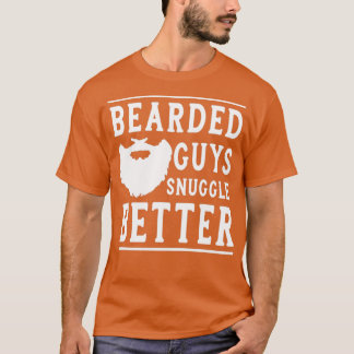 Bのためのより良いひげおもしろいギフトを嗅ぎ回る髭のある男 Tシャツ
