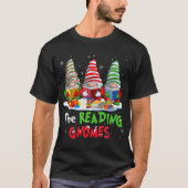 Bの読格言のクリスマスおもしろい司書 Tシャツ (正面)