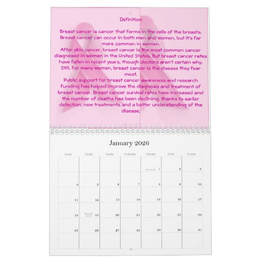 bの…永久に…わかっている…乳癌のsymptons カレンダー (1月 2026)