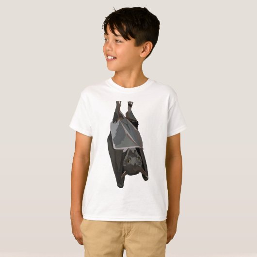 Bはこうもり Tシャツ (正面フル)