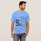 Bはクマです Tシャツ (正面フル)