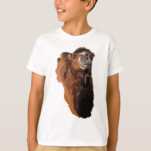 Bはバクトリアン・ラクダ用 Tシャツ (正面)