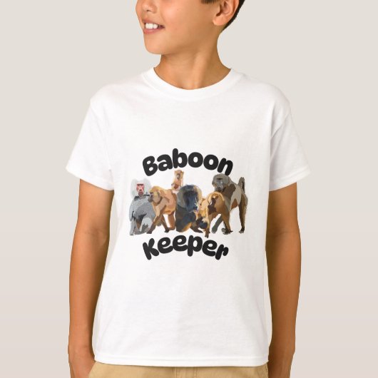 Bはバブーンキーパーの人 Tシャツ (正面)