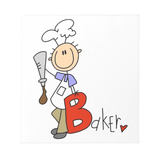 Bはパン屋のB ノートパッド (正面)