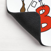 Bはパン屋のB マウスパッド (コーナー)