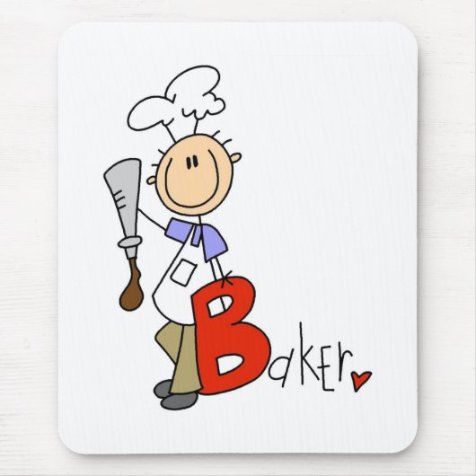 Bはパン屋のB マウスパッド (正面)