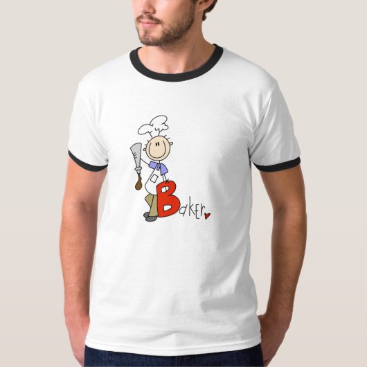 Bはパン屋のB Tシャツ (正面)