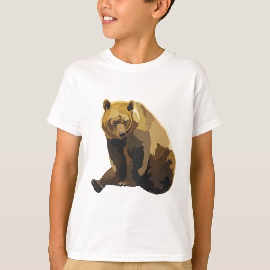 Bはブラウンベア用 Tシャツ (正面)