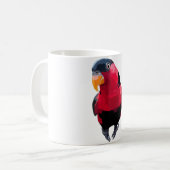 BはブラックキャッピングLory用 コーヒーマグカップ (正面左)