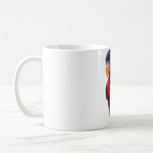 BはブラックキャッピングLory用 コーヒーマグカップ (左)