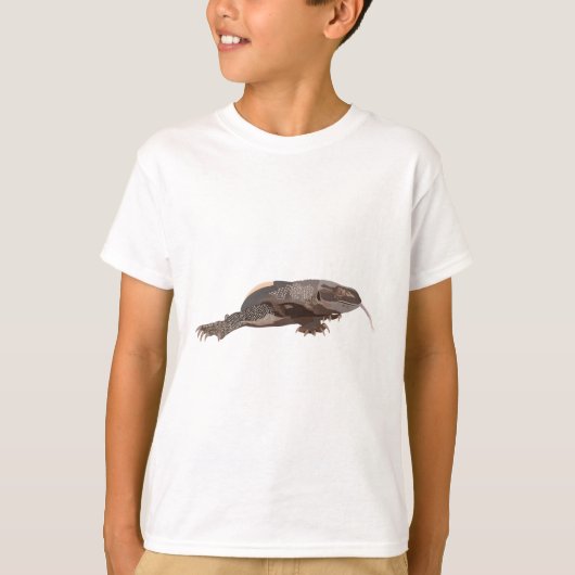 Bはブラックスロートモニターリザード用 Tシャツ (正面)