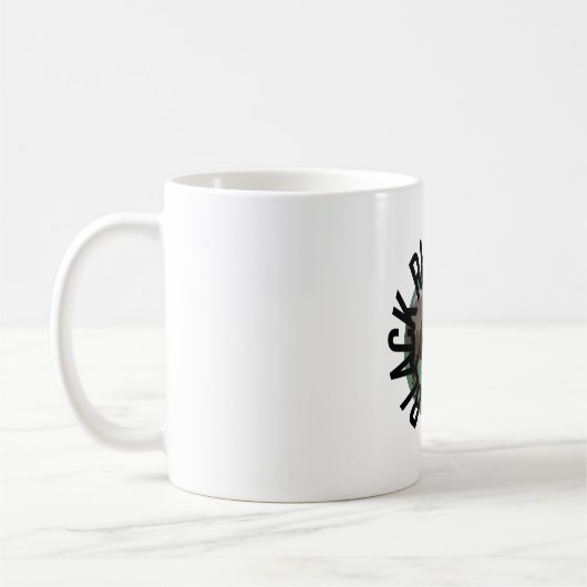 BはブラックRhino Keeper向け コーヒーマグカップ (左)