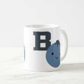Bはブルーベリー コーヒーマグカップ (正面右)