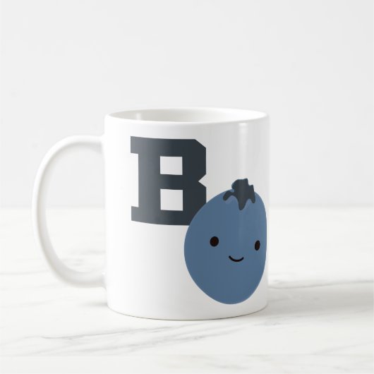 Bはブルーベリー コーヒーマグカップ (左)