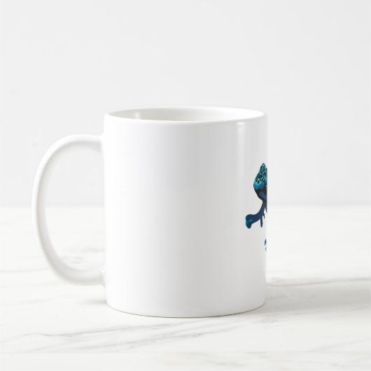 Bはブルーポイズンダーツカエル用 コーヒーマグカップ (左)