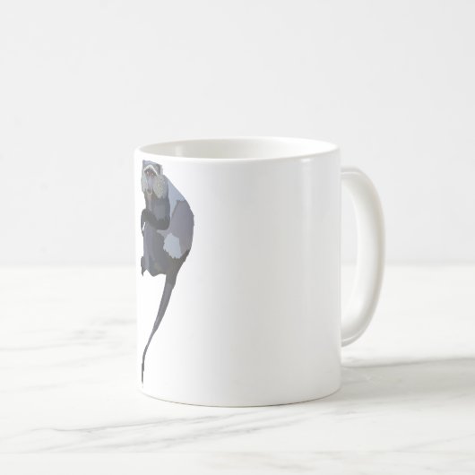 Bはブルーモンキー用 コーヒーマグカップ (正面右)