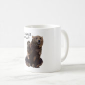Bはベアの用意 コーヒーマグカップ (正面右)