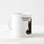 Bはベアの用意 コーヒーマグカップ (正面左)