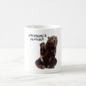 Bはベアの用意 コーヒーマグカップ (中央)