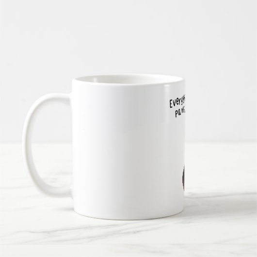 Bはベアの用意 コーヒーマグカップ (左)