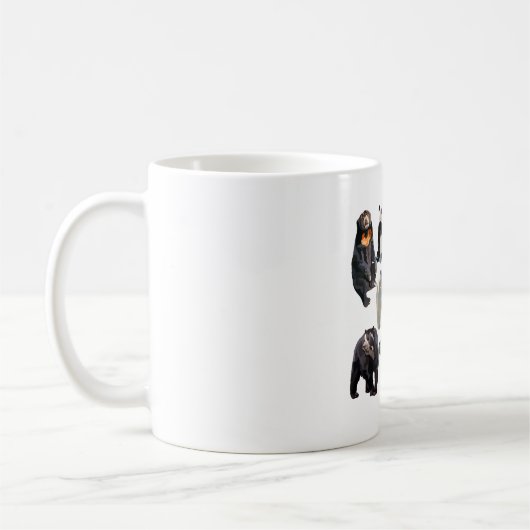 Bはベアの用意 コーヒーマグカップ (左)