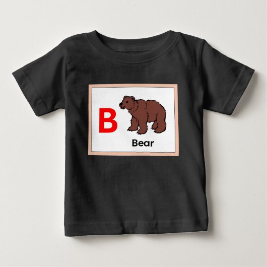 Bはベアの用意 ベビーTシャツ (正面)