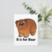 Bはベアの用意 ポストカード (スタンド正面)