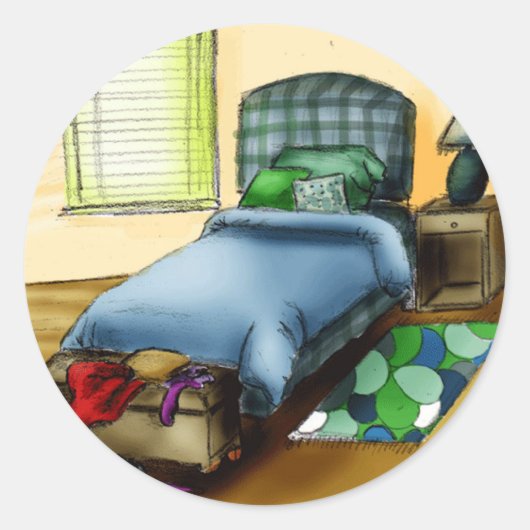 Bはベッドルーム ラウンドシール (正面)