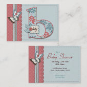 Bはベビーのメモカードのためです 名刺 (正面/裏面)