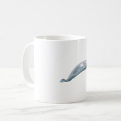 Bはベルーガ・クジラだ コーヒーマグカップ (正面左)