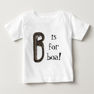 "Bはボアのためです! " ベビーTシャツ