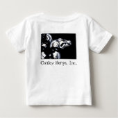 "Bはボアのためです! " ベビーTシャツ (裏面)