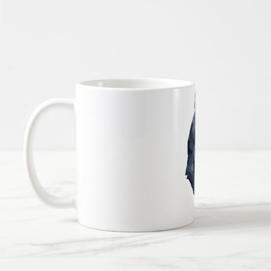 Bはボノボだ コーヒーマグカップ (左)