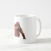 Bはボルネアン・オランウータン行きだ コーヒーマグカップ (正面右)